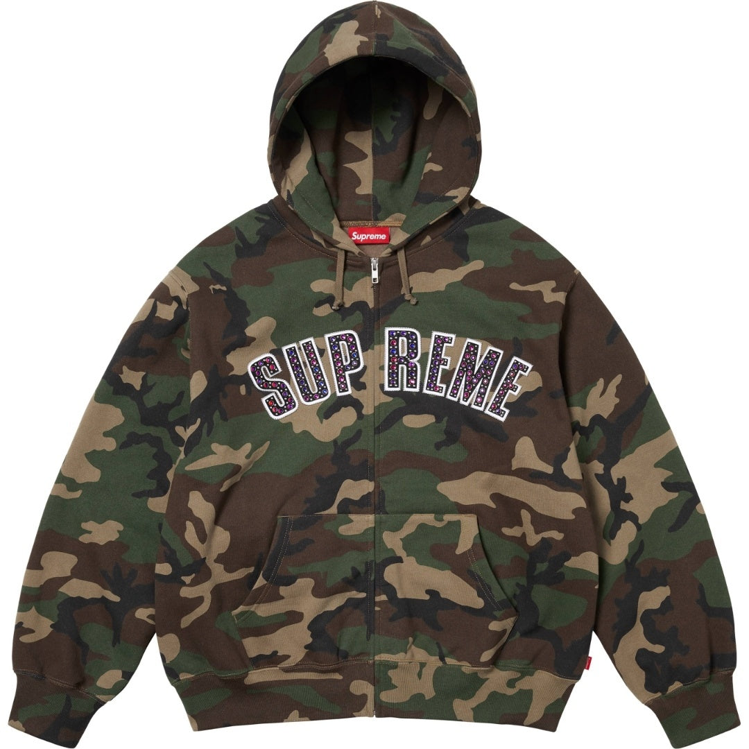B.B X Supreme camo hoodie